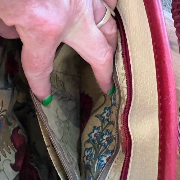 Brighton Straw Bucket Purse - Picture 6 of 14